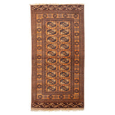 3'3" x 6'3" Vintage Fine Turkman