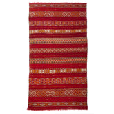 5'8" x 10'8" Moroccan Zemour Kilim