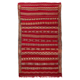 6'1" x 10'4" Moroccan Zemour Kilim