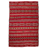 5'6" x 8'8" Moroccan Zemour Kilim