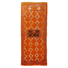 4'10" x 12' Vintage Moroccan