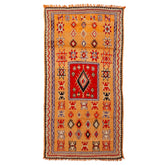 3'10" x 7'5" Vintage Moroccan