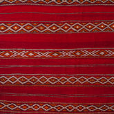 5'7" x 9'4" Moroccan Zemour Kilim