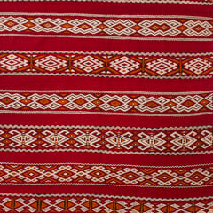 5'4" x 10'3" Moroccan Zemour Kilim