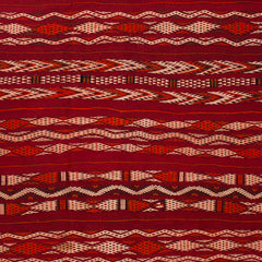5'4" x 8'10" Moroccan Zemour Kilim