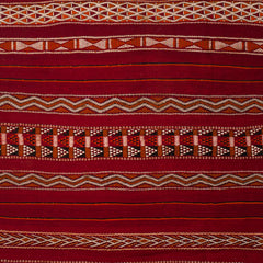 5'3" x 9'4" Moroccan Zemour Kilim