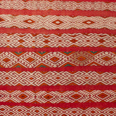 4'11" x 10' Moroccan Zemour Kilim