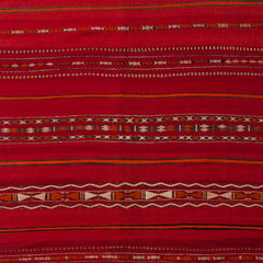 5'1" x 9'5" Moroccan Zemour Kilim