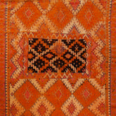 4'10" x 12' Vintage Moroccan