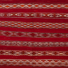 6'1" x 10'4" Moroccan Zemour Kilim