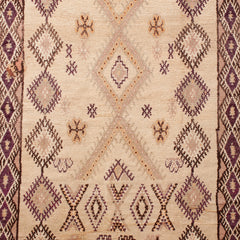 4'10" x 11' Vintage Moroccan