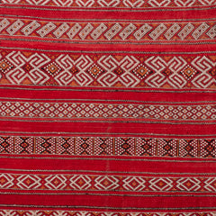 5'5" x 10'7" Moroccan Zemour Kilim