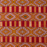 5'10" x 10'2" Moroccan Zemour Kilim