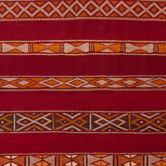 5'11" x 9'7" Moroccan Zemour Kilim