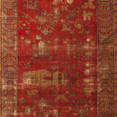 4'4" x 10'3" Vintage Khotan