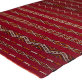 5'6" x 8'7" Moroccan Zemour Kilim