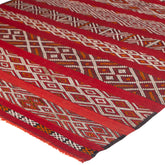 5'6" x 8'8" Moroccan Zemour Kilim