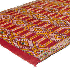 5'10" x 10'2" Moroccan Zemour Kilim
