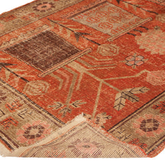 4'9" x 8'2" Vintage Khotan