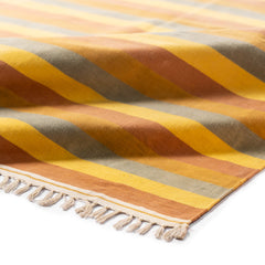 Cotton Dhurrie (3.7 x 6)ft