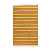 Cotton Dhurrie (3.7 x 6)ft