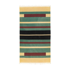 Cotton Dhurrie (3.4 x 6.1)ft