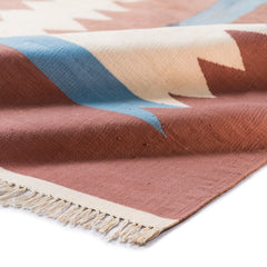 Cotton Dhurrie (3.4 x 5.8)ft