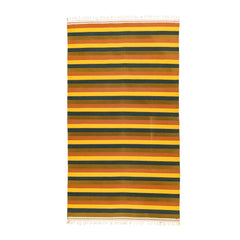 Cotton Dhurrie (3.4 x 6.1)ft