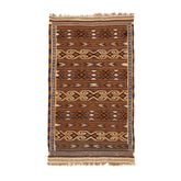 Turkmen Kilim (3.4 x 5.8)ft