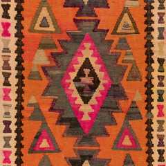 Ardebil Kilim (3.5 x 7.8)ft