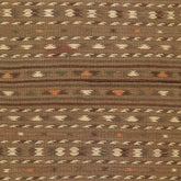 Turkmen Kilim (3.7 x 6.3)ft