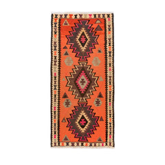 Ardebil Kilim (3.7 x 7.8)ft
