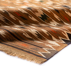 Turkmen Kilim (3.7 x 5.9)ft