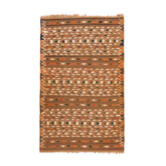 Turkmen Kilim (3.7 x 5.9)ft