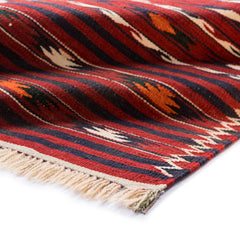 Turkmen Kilim (3.9 x 6.2)ft