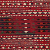 Turkmen Kilim (3.8 x 6.4)ft