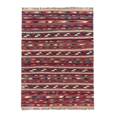 Turkmen Kilim (5.5 x 7.4)ft