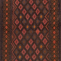 Golbarjasta Kilim (4.9 x 8.7)ft