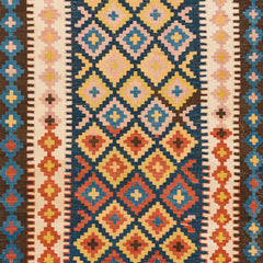 Ardebil Kilim (4.2 x 12.5)ft