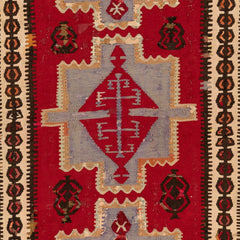Ardebil Kilim (3.9 x 8.9)ft