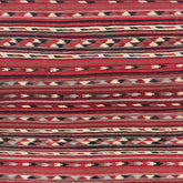 Turkmen Kilim (5.2 x 7.1)ft