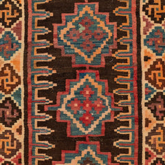 Ardebil Kilim (3.7 x 7.4)ft
