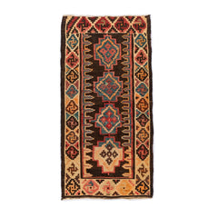 Ardebil Kilim (3.7 x 7.4)ft