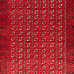 Afghan Fine Turkhman Bukharah (8.1 x 11.4)ft