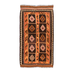Ardebil Kilim (4.9 x 8.8)ft
