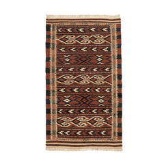 Turkmen Kilim (3.3 x 5.9)ft