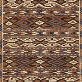 Turkmen Kilim (3.1 x 6)ft