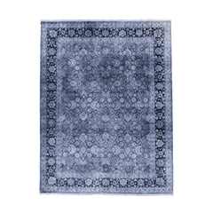 Overdyed Tabriz Rug (9.2 x 11.8)ft