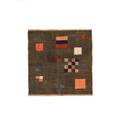 Turkish Gabbeh (4.9 x 4.9)ft