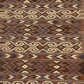 Turkmen Kilim (3.5 x 5.7)ft